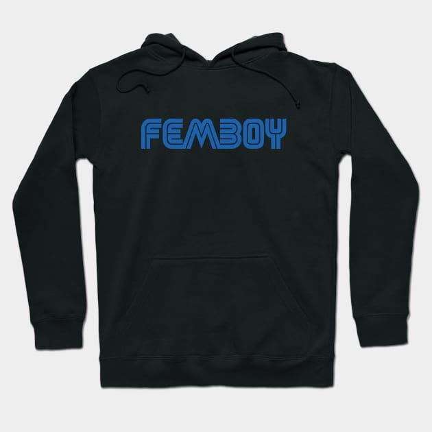 Femboy Gaymer Hoodie by MonkeyButlerDesigns